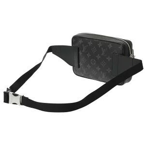 Louis Vuitton Belt Outdoor Black Bumbag Crossbody Noir Bum Bag Taigarama Body
